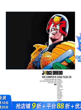 【预售】特警判官：案件档案全集 20 Judge Dredd:The Complete Case Files 20 英文漫画 正版进口书