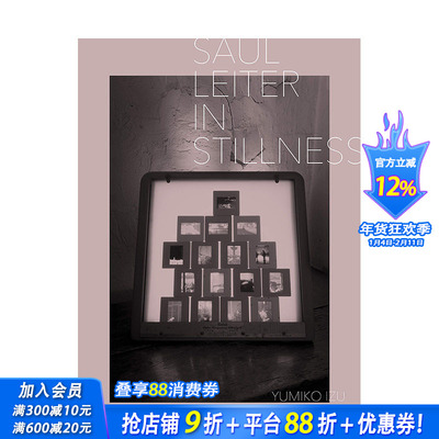 【预售】Saul Leiter: In Stillness，索尔·雷特摄影集：在寂静中 日文原版 日文摄影作品集 日本正版进口书籍 善优图书