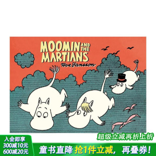 and 英语拓阅读进口书 姆明全彩漫画 英文儿童漫画故事书 Martians the Colors Moomin 姆明和火星人 预售