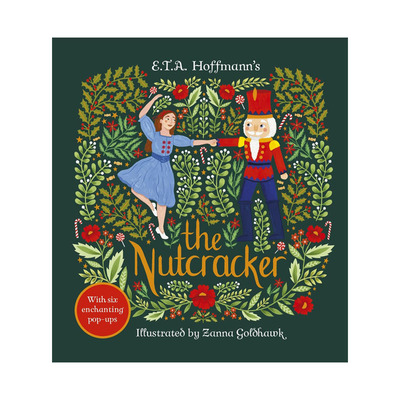 【预售】立体书：胡桃夹子 The Nutcracker: An Enchanting Pop-up Classic (Gilded Fairytales) 原版精装英文儿童立体 进口童书