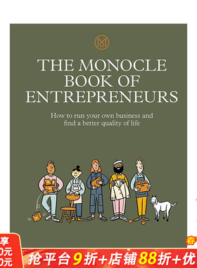 【现货】Monocle单片眼镜：创业者之路The Monocle Book of Entrepreneurs 开店新手案例指南 英文原版 城市文化