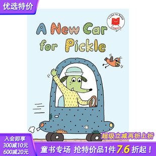 Like For 预售 泡菜 Pickle Car Read 英文儿童漫画故事 新车 New 我爱看漫画 英语阅读拓展进口书 Comics