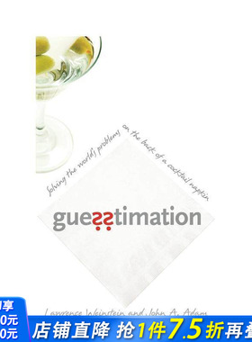 【预售】猜测：在鸡尾酒餐巾背面解决世界问题 Guesstimation 原版英文社会科学 正版进口书