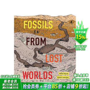 【现货】来自失落世界的化石Fossils From Lost Worlds 人文历史生物百科知识12岁以上少年启蒙英文图册图集【善优童书】