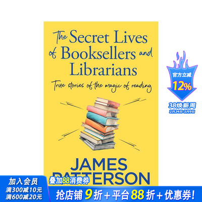 【预售】书商和图书馆员的秘密生活：他们的故事比书还精彩 Secret Lives of Booksellers and Librarians英文传记正版进口书