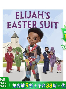 【预售】以利亚的复活节套装 Elijah's Easter Suit 英文儿童插画故事绘本 进口童书