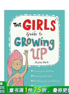 【现货】【青春期指南】女孩篇 【Guide to Growing Up】The Girls' Guide to Growing Up 英文青少年科普 英语拓展阅读进口书