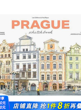 【现货】布拉格水彩速写 【Sketchbooks】Prague Sketchbook 原版英文艺术画册画集 正版进口书