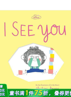 【现货】英文原版 【洞洞书】我看见你了I See You 纸板书绘本 3-6岁亲子英语 品格养成 The Promises Series 儿童进口图书