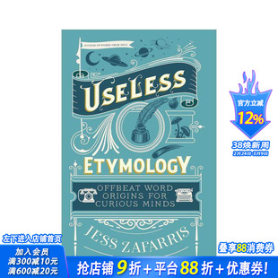 【预售】无用词源学：写给好奇者的冷门词源故事 Useless Etymology 原版英文语言学习 正版进口书