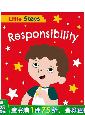 【现货】小步伐：责任 Little Steps: Responsibility 英文儿童插画故事绘本 进口童书