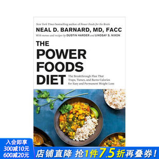 Foods 进口书 能量食品饮食：捕捉 正版 英文餐饮美食文化 Diet Power 突破性计划 驯服和燃烧卡路里 预售