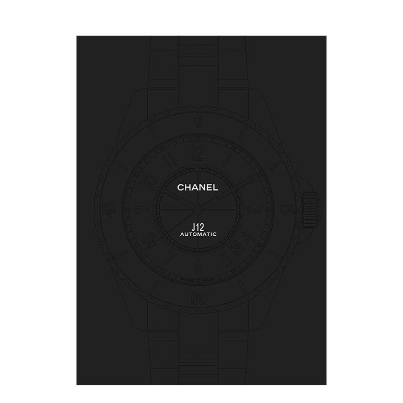 【现货】Chanel香奈儿 J12女性腕表设计画册 英文原版 时尚*侈珠宝配饰手表 Eternal Instant
