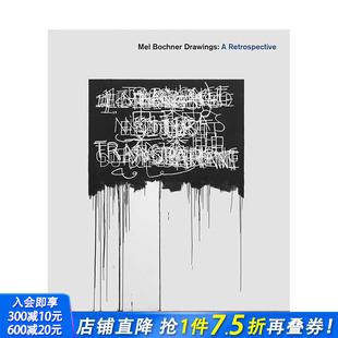 Drawings 善优图书 英文原版 进口 正版 20世纪艺术画册 Bochner Mel 梅尔·博赫纳绘画 预售