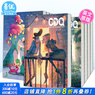 Character Quarterly英文绘画插画游戏动漫3D建模画册设定集进口书 刊 选拍 CDQ角色设计季 多款 Design 29期等 现货