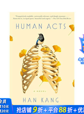 【现货】【2024诺贝尔文学奖得主韩江】少年来了（美版） Human Acts 原版英文文学小说 正版进口书