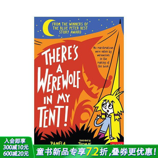 伊兹和朋友们 and 狼人Izzy There Tent Werewolf 6帐篷里 英语拓展阅读 英文儿童桥梁章节故事书 Friends 预售