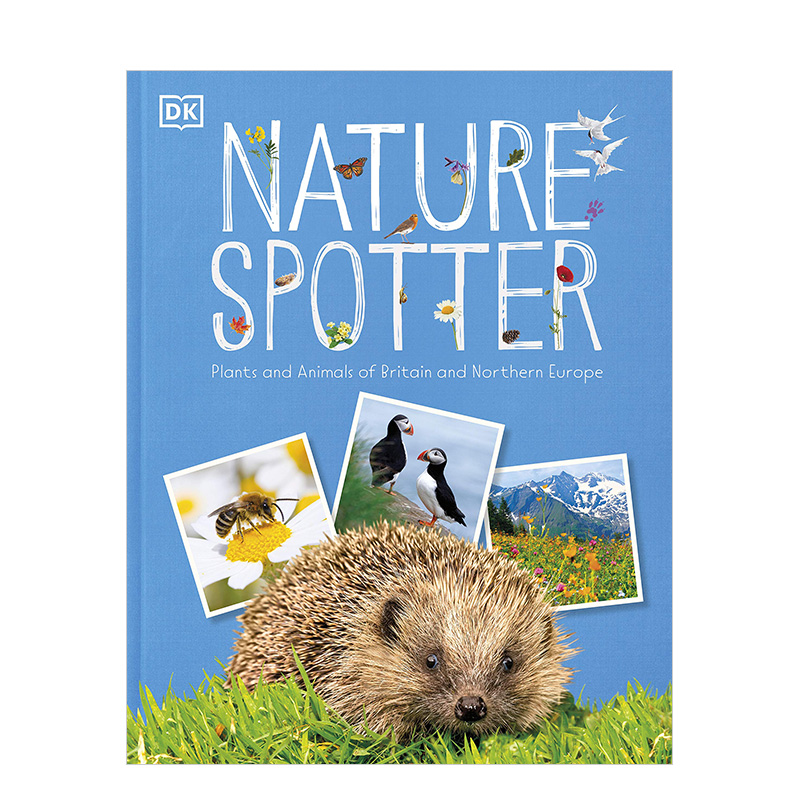 【预售】自然观察者Nature Spotter 青少年生物百科知识大全彩图精装图册书 英文原版【善优童书】