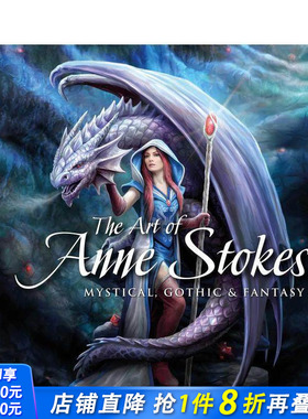【预售】安妮·斯托克斯的艺术:神秘,哥特式和幻想【Gothic Dreams】The Art of Anne Stokes 英文插画原画设定集 正版进口书画册