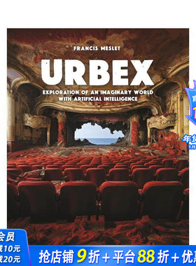 【现货】废土：世界 Abandoned World : An AI generated exploration 原版英文摄影作品集人文景观 正版进口书