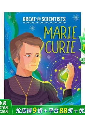 【现货】伟大科学家：玛丽?居里 Great Scientists: Marie Curie 英文儿童插画故事绘本 进口童书
