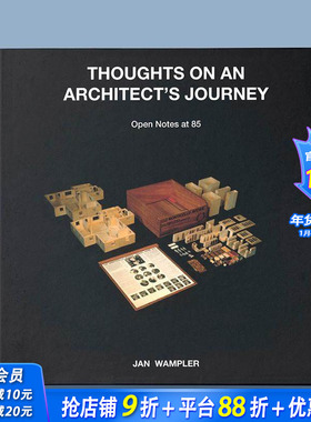 【现货】扬·万普勒：一位建筑师的旅程随想 Jan Wampler Thoughts on an Architect’s Journey 原版英文建筑设计 正版进口书