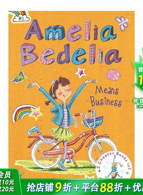 【现货】Amelia Bedelia Bind-up: Books 1 and 2，【阿米莉亚·贝德莉亚】装订:1册和2册英文原版 6岁+初*英语桥梁故事