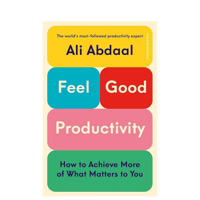 【预售】感觉良好的生产力 Feel-Good Productivity 原版英文心灵励志 正版进口书