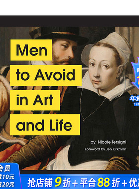 【预售】艺术与生活中需要避开的男人 Men to Avoid in Art and Life 幽默艺术 治愈解忧 直男癌爱说教 英文原版