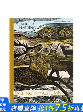 【预售】【Angela Harding季节版画四部曲】秋之沉落 原版英文艺术插画原画设定集 自然插画 便携开本 正版进口书