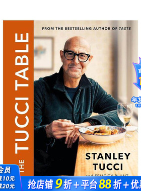 【预售】图奇的餐桌 The Tucci Table 原版英文餐饮生活美食 正版进口图书