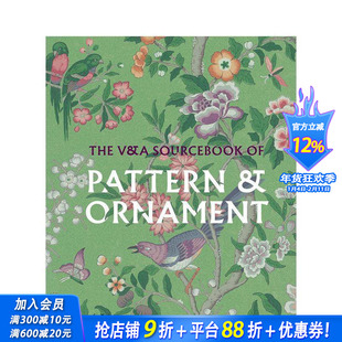 【现货】V&A图案与装饰资料手册 【V&A】The V&A Sourcebook of Pattern and Orname 原版英文艺术画册画集 正版进口书