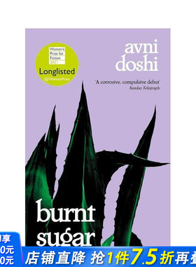 【现货】【2020布克奖】Burnt Sugar 焦糖 英文原版小说Avni Doshi