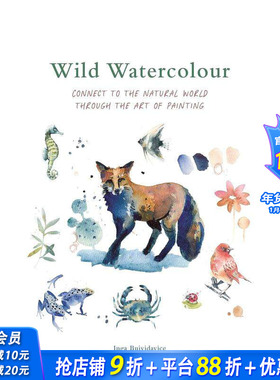【现货】野生水彩画 美国插画师Terry Runyan 【Painting】Wild Watercolour 原版英文艺术画册画集 正版进口图书