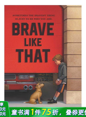 【现货】 Brave Like That，这样的勇敢 英文原版图书籍进口正版 Stoddard 儿童分阶阅读