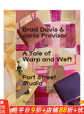 【现货】福特街地毯工作室Fort Street Studio作品集 A Tale of Warp and Weft *侈室内家具布置装饰艺术品 英文原版进口