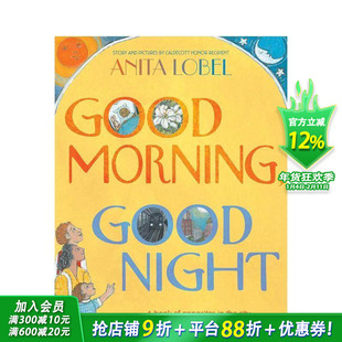 【现货】早安 晚安 Good Morning Good Night 英文儿童插画故事科普绘本 进口童书