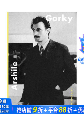 【现货】阿尔希尔·高尔基：纽约往事 Arshile Gorky: New York 原版英文艺术画册画集 正版进口书