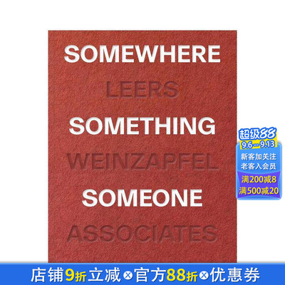 【预售】场所·物事·人：莱尔斯温扎普菲尔建筑事务所15个代表作 Somewhere， Something， Someone  英文建筑设计 正版进口书