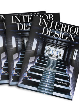 订阅 Interior Design 室内设计杂志 美国英文原版 年订12期 B021 年订12期