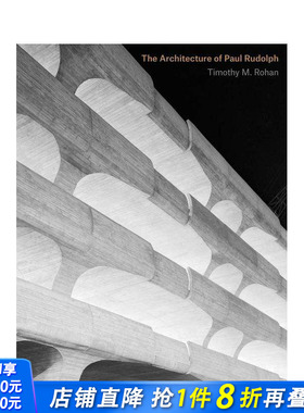 【现货】英文原版 保罗·鲁道夫的建筑The Architecture of Paul Rudolph 建筑设计 正版进口 善优图书