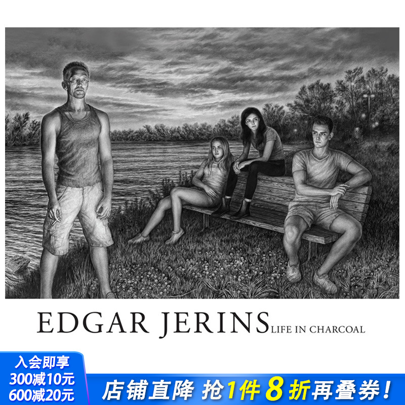 【预售】英文原版 埃德加-杰林斯 Edgar Jerins 20世纪艺术画册 正版进口书籍 善优图书