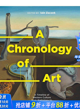 【预售】艺术年表 A Chronology of Art 原版英文艺术画册画集 正版进口书