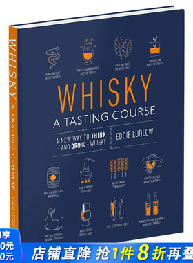 【预售】Whisky A Tasting Course 威士忌品酒课程 英文原版餐饮指南