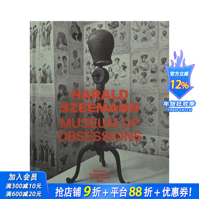 【预售】哈洛德.泽曼：迷恋博物馆 Harald Szeemann - Museum of Obsessions 原版英文艺术画册画集 正版进口书