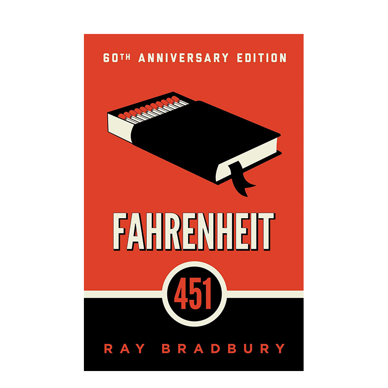 【预售】英文原版 Fahrenheit 451，华氏451 文学小说 进口图书 善优图书