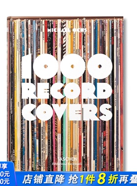 【现货】英文原版 【Bibliotheca Universalis】1000个专辑封面 1000 Record Covers 平面设计 TASCHEN出版 正版进口