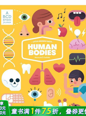 【现货】Little-known Facts罕为人知的事实 人体Human Body 趣味启蒙绘本【善优童书】