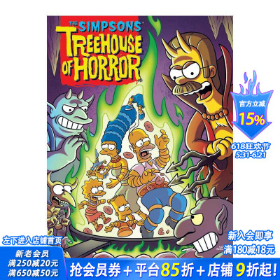 【现货】辛普森一家恐怖树屋 合集 卷3 Simpsons Treehouse Of Horror Ominous Vol. 3 原版英文漫画书 正版进口书