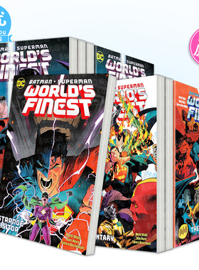 【现货多册选拍】蝙蝠侠/超人：世界之巅 1-7册 Batman/Superman2: World's Finest: Strange Visitor DC漫画 英文原版进口书